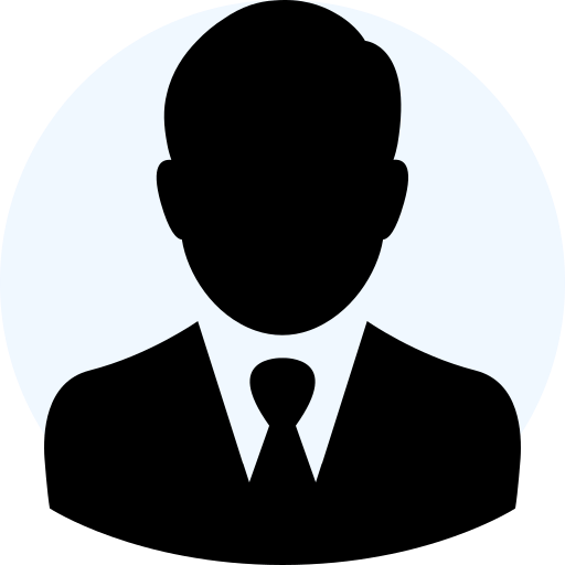 aglad.pro | Логотип Олександра Гладинця Силует чоловіка в діловому костюмі на білому фоні